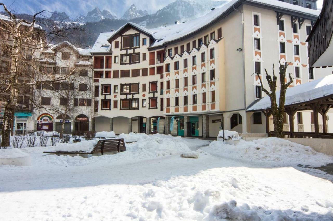 Cozy Chamonix Ski Studio With Mountain Views Eksteriør billede